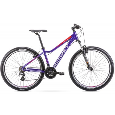 Horský bicykel Romet Jolene 7,0 27,5" Fialovo-ružový hliníkový 15" 